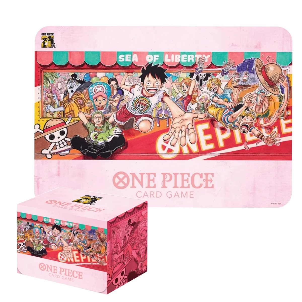 One Piece TCG Playmat and Card Case